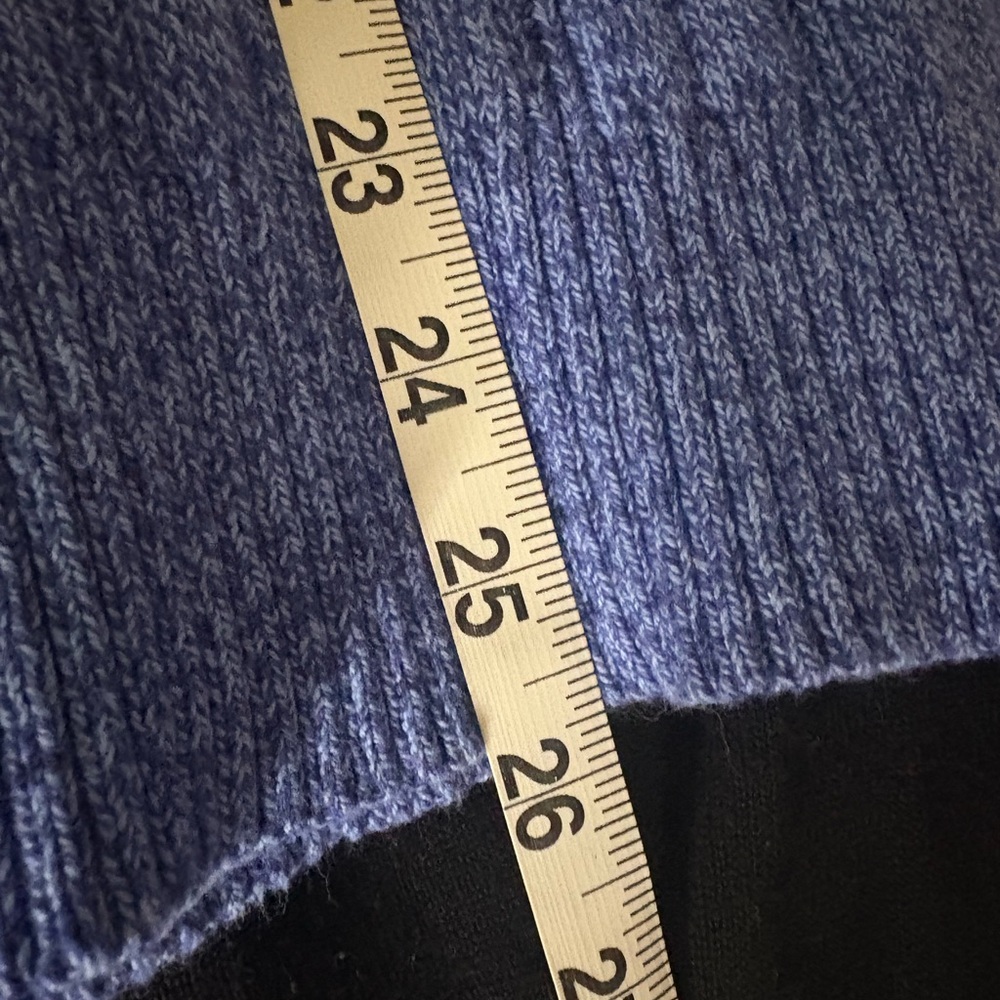 🛑LAST CHANCE🛑 St. John's Bay Blue Ribbed Women's Sweater NWOT - Picture 5 of 6